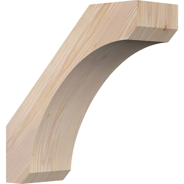 Ekena Millwork 5 1/2"W x 16"D x 16"H Legacy Smooth Knee Brace, Douglas Fir BRC06X16X16LEC00SDF - main